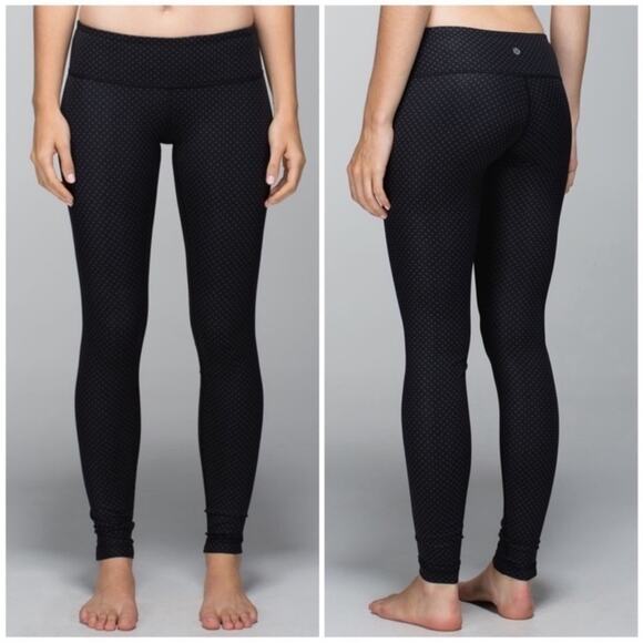 Lululemon Wunder Under Full On Luxtreme Leggings 4 Biggy Dot - Picture 1 of 8
